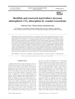 Shellfish and seaweed mariculture increase atmospheric CO2
