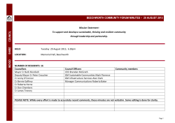 Mission Statement - Indigo Shire Council