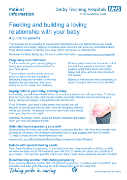 Meaningful Conversations and information for your pregnancy