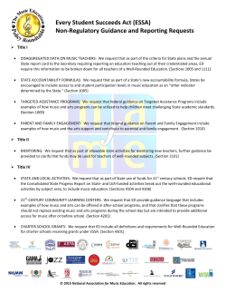 Every Student Succeeds Act (ESSA) Non