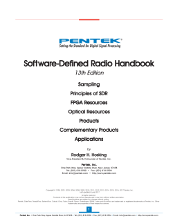 Software-Defined Radio Handbook