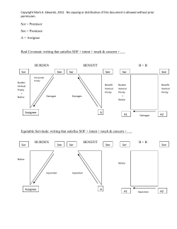 Sor = Promisor See = Promisee A = Assignee Real