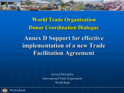 Overview of the Needs Assessment Process