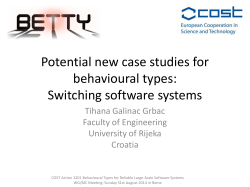 Possible Session Types Applications