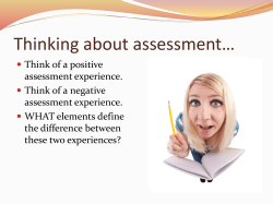 Assessment OF