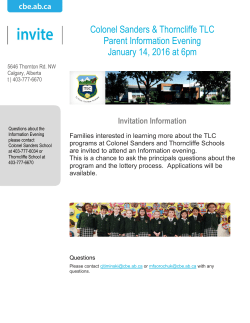 Invitation / Open House / Event
