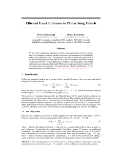 Efficient Exact Inference in Planar Ising Models