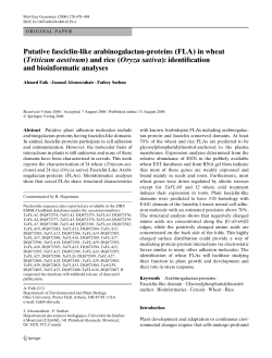 Putative fasciclin-like arabinogalactan-proteins
