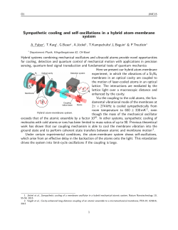 Sympathetic cooling and self-oscillations in a hybrid atom