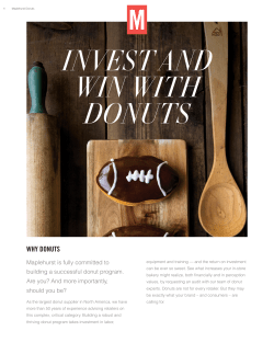 invest and win with donuts