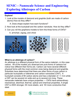 Exploring Allotropes of Carbon
