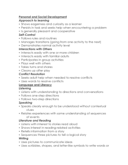 Interactions with Others