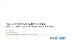 Applying perception to problems in big data