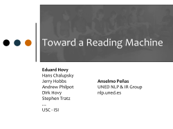 Proposition Stores for Machine Reading