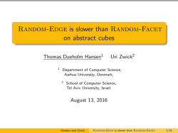 Random-Edge is slower than Random