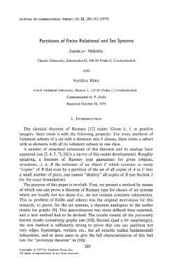 Partitions of Finite Relational and Set Systems