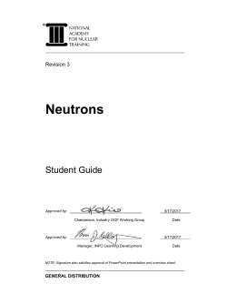 Neutrons - Nuclear Community