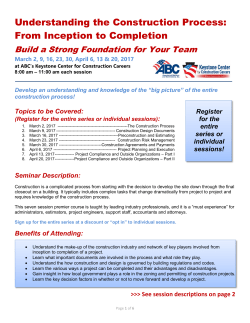 Understanding the Construction Process: From