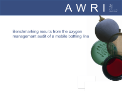 Benchmarking results from the oxygen management audit of a