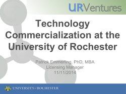 Headline Here. - University of Rochester