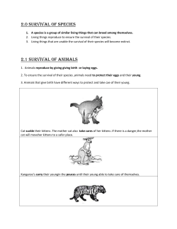 2.0 survival of species