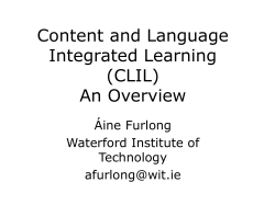 CLIL overview