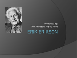 erik erikson powerpoint