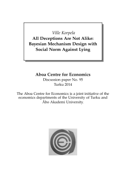 Bayesian Mechanism Design with Social Norm Against Lying Aboa
