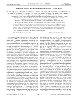All-Optical Steering of Laser-Wakefield