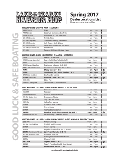 the 2017 Spring Harbor Hop Dealer Map