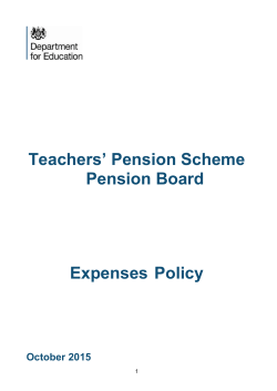 NEW PB Expenses Policy