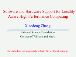 PPT Slides - Center for Computational Sciences