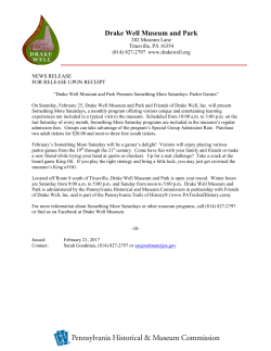 Parlor Games - Drake Well Museum