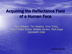 Acquiring the Reflectance Field of a Human Face
