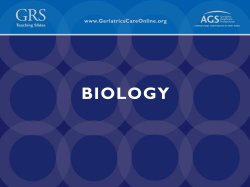 GRS8Biology_v1 - Geriatrics Care Online