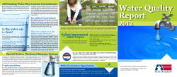 2014 Water Quality Report