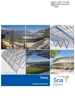 Theory - SCIA Engineer Help
