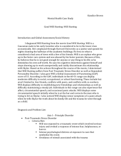 Mental Health Case Study