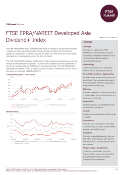 FTSE Factsheet