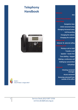 505. Handbook - Telephony