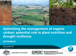 Building soil carbon on farms: an information challenge and