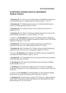 scientific international refereed publications