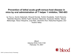 Powerpoint - Blood Journal