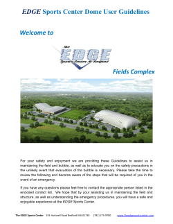 EDGE Turf Dome User Guide