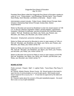 Griggsville-Perry Board of Education