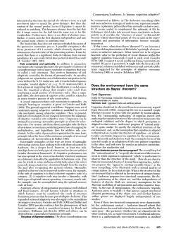 Does the environment have the same structure as Bayes` theorem?