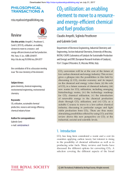 CO2 utilization