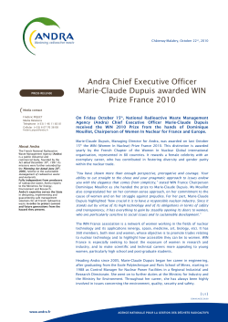 Andra Chief Executive Officer Marie