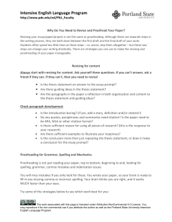 Revising - Proofreading_0