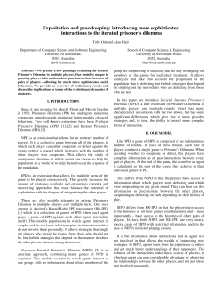 Exploitation and peacekeeping: introducing more